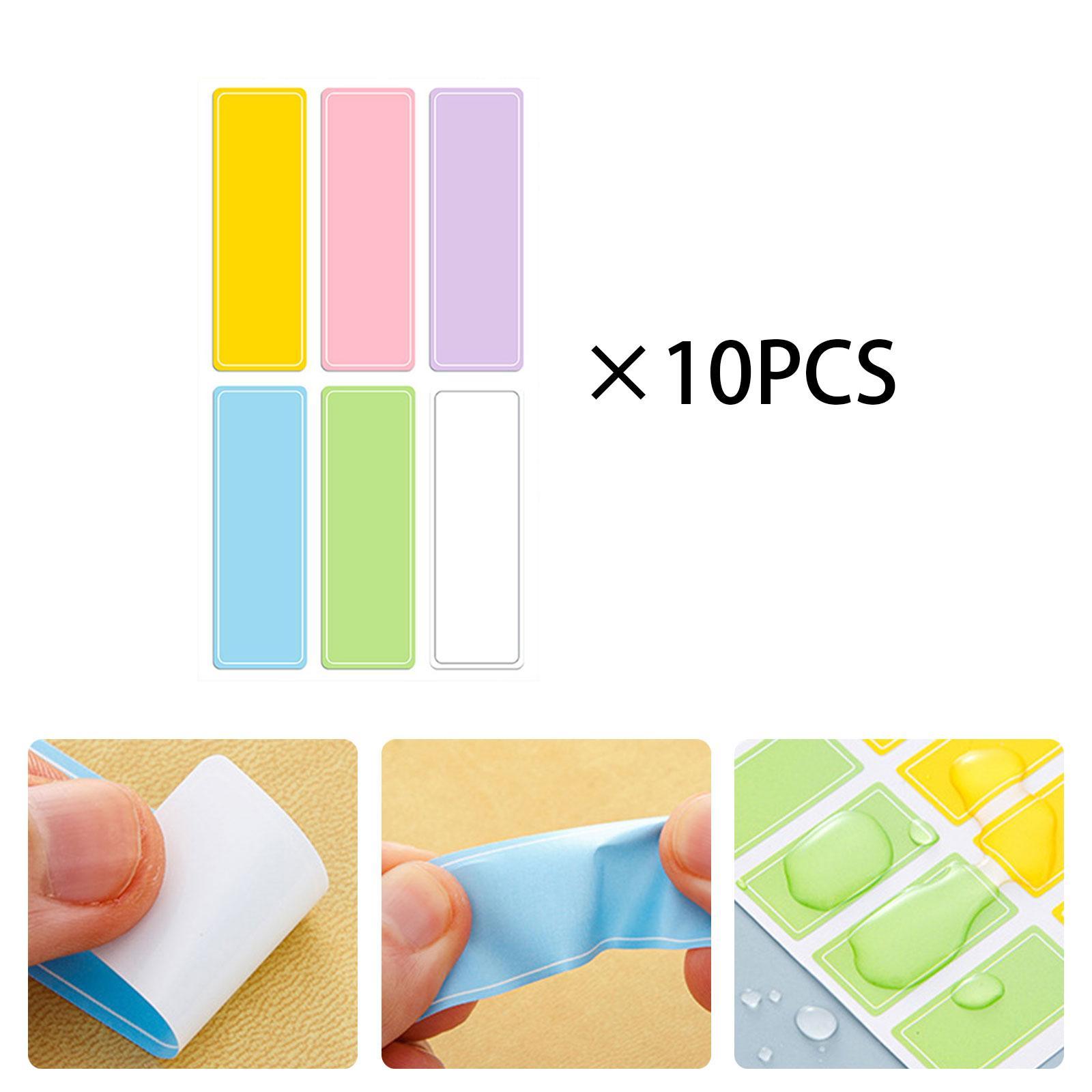 Self Sticky Notes Colored Waterproof for Office or Work Planner Sticky Notes