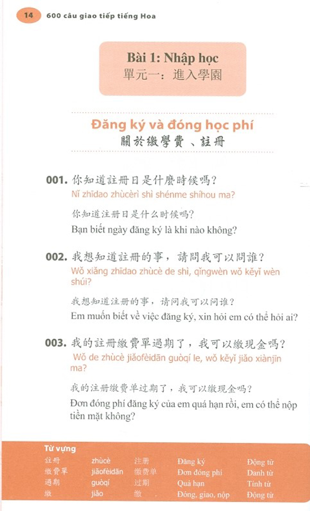 600 Câu Giao Tiếp Tiếng Hoa - Cuộc Sống Hằng Ngày