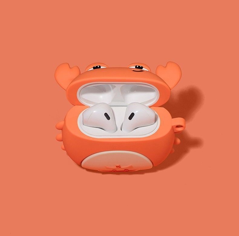 Case Silicon dành cho Airpods 1,2/ Airpods Pro Hình Chú Cua_ Hàng Chính Hãng