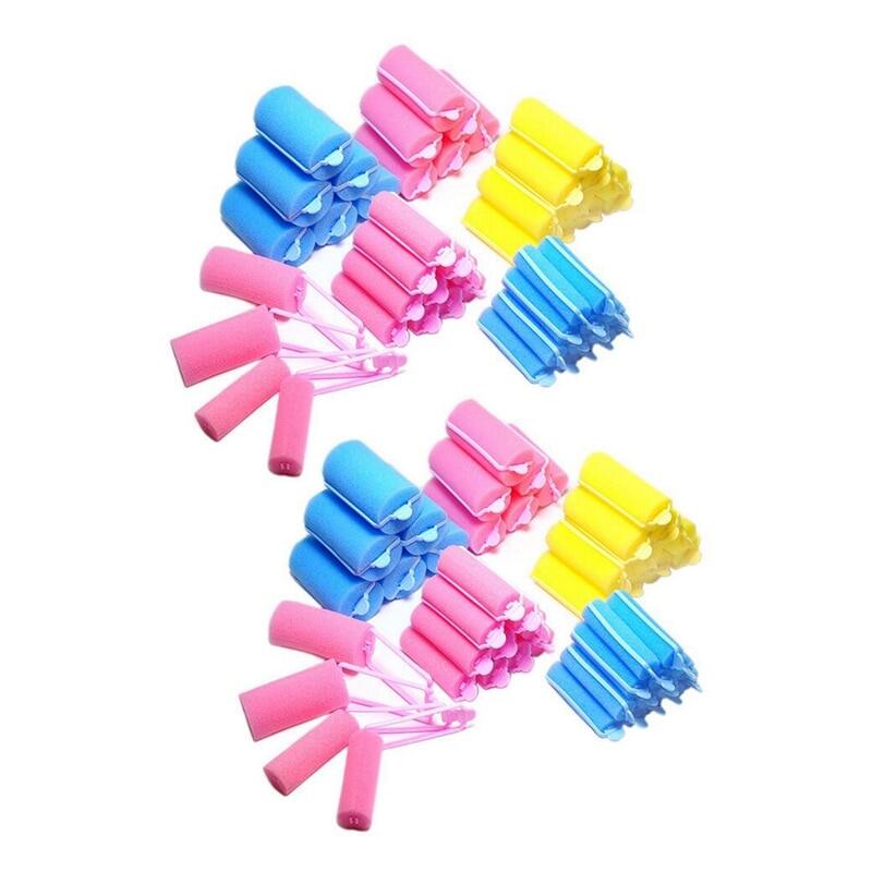 Bộ 8 lô cuốn tóc xoăn bằng mút - Loại Tốt