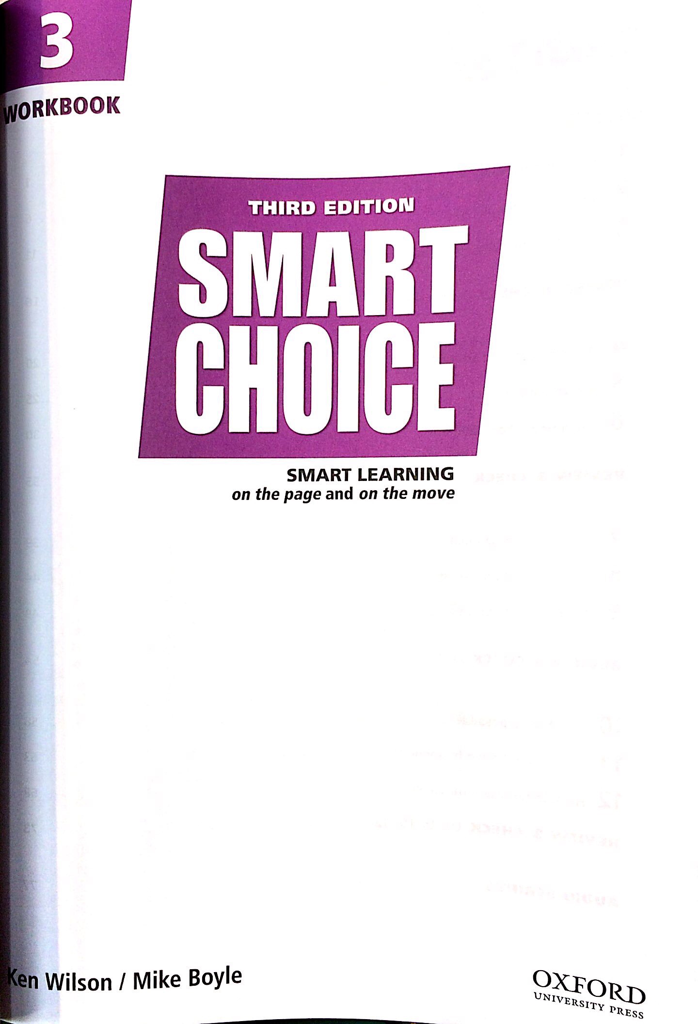 Smart Choice 3 WB 3E with acess to digital download centre