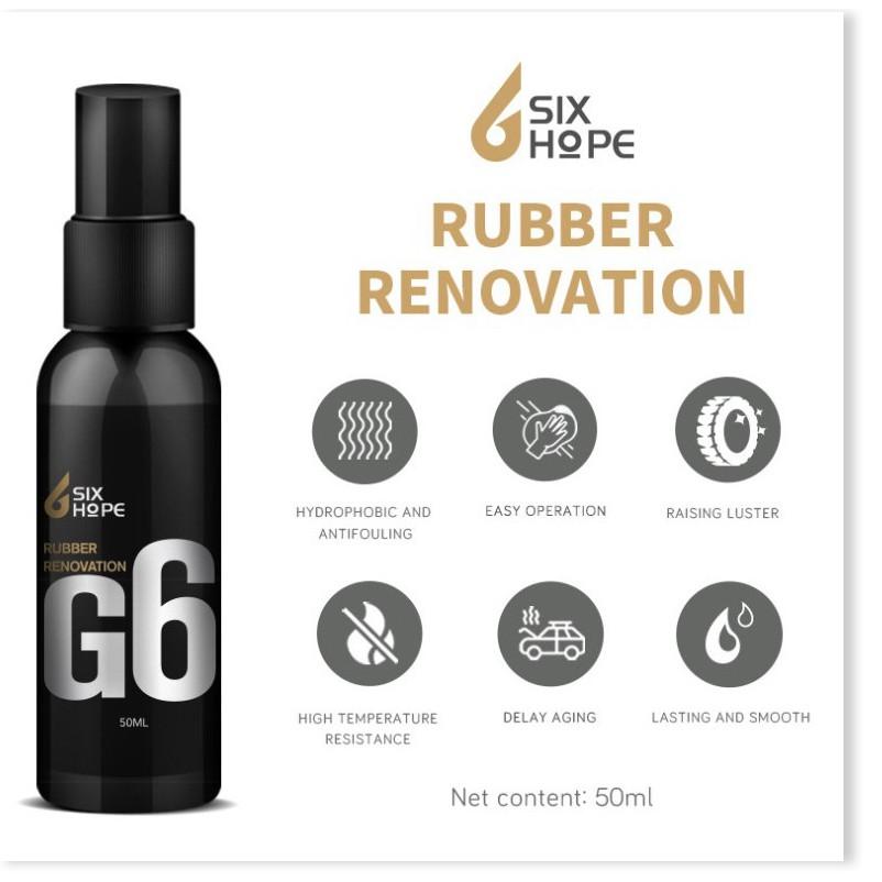 Dung dịch Phục hồi nhựa đen Ngoại Thất Nội Thất ô tô Rubber Renovation