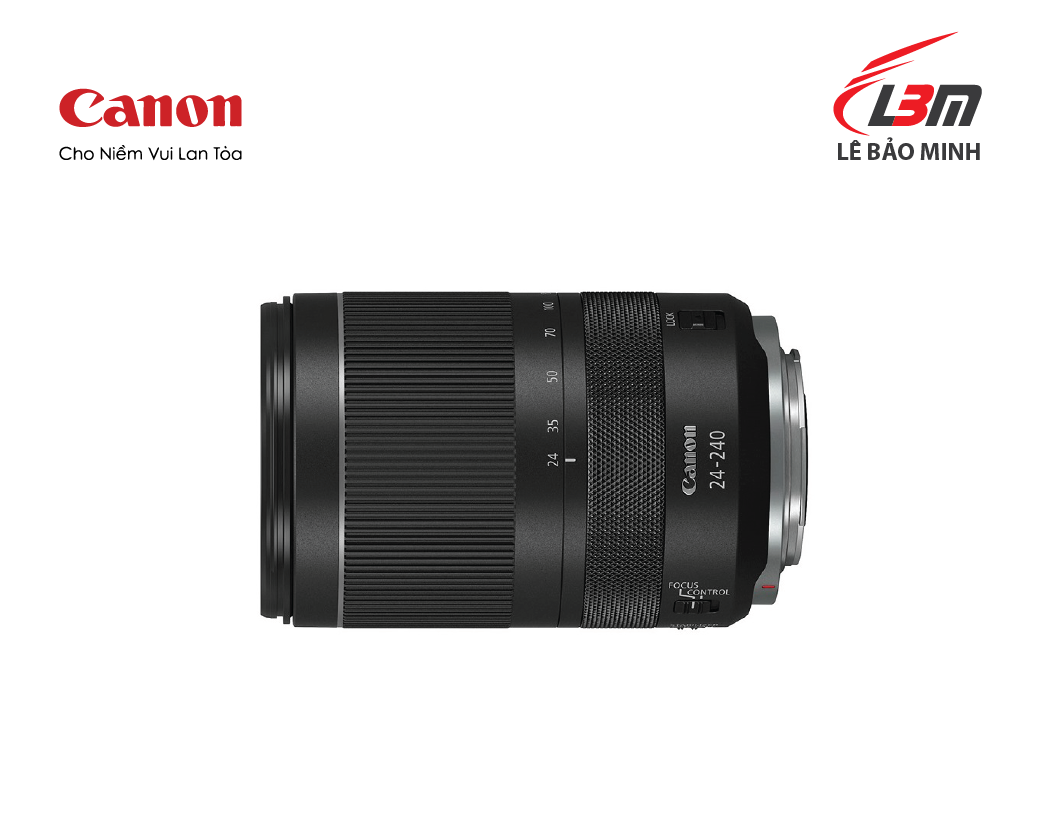 Ống Kính Canon RF24-240mm f/4-6.3 IS USM - Hàng Chính Hãng