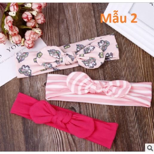 Set 3 băng đô tóc ngọt ngào cho bé gái