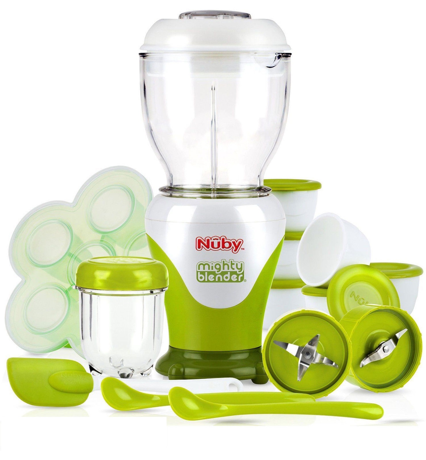 [ 5442-Nuby ] Bộ combo máy xay ăn dặm Nuby - Hàng chính hãng