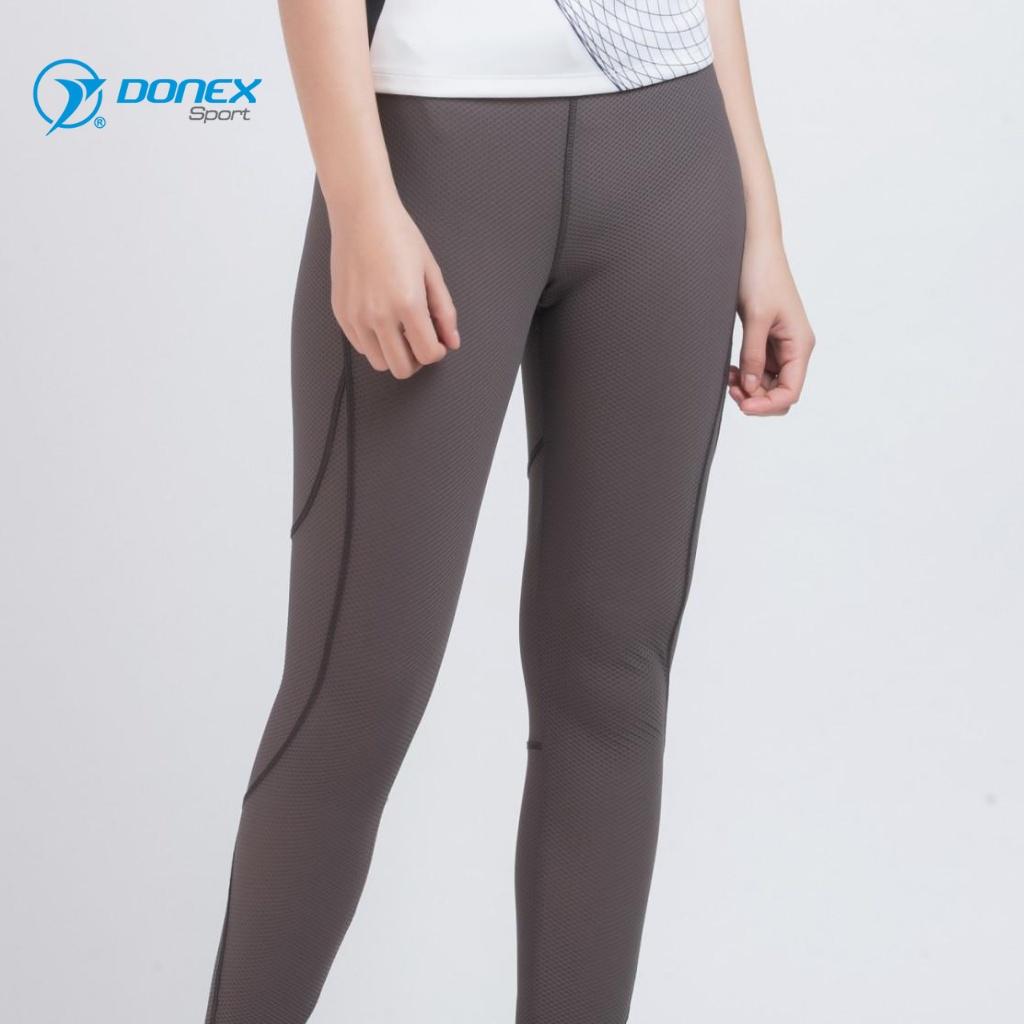 Quần Thể Thao Nữ DONEXPRO Form Regular, Túi 2 Bên Sườn, Vải Thun Mềm, Co Giãn Tốt, Không Bí Bết AD-536A