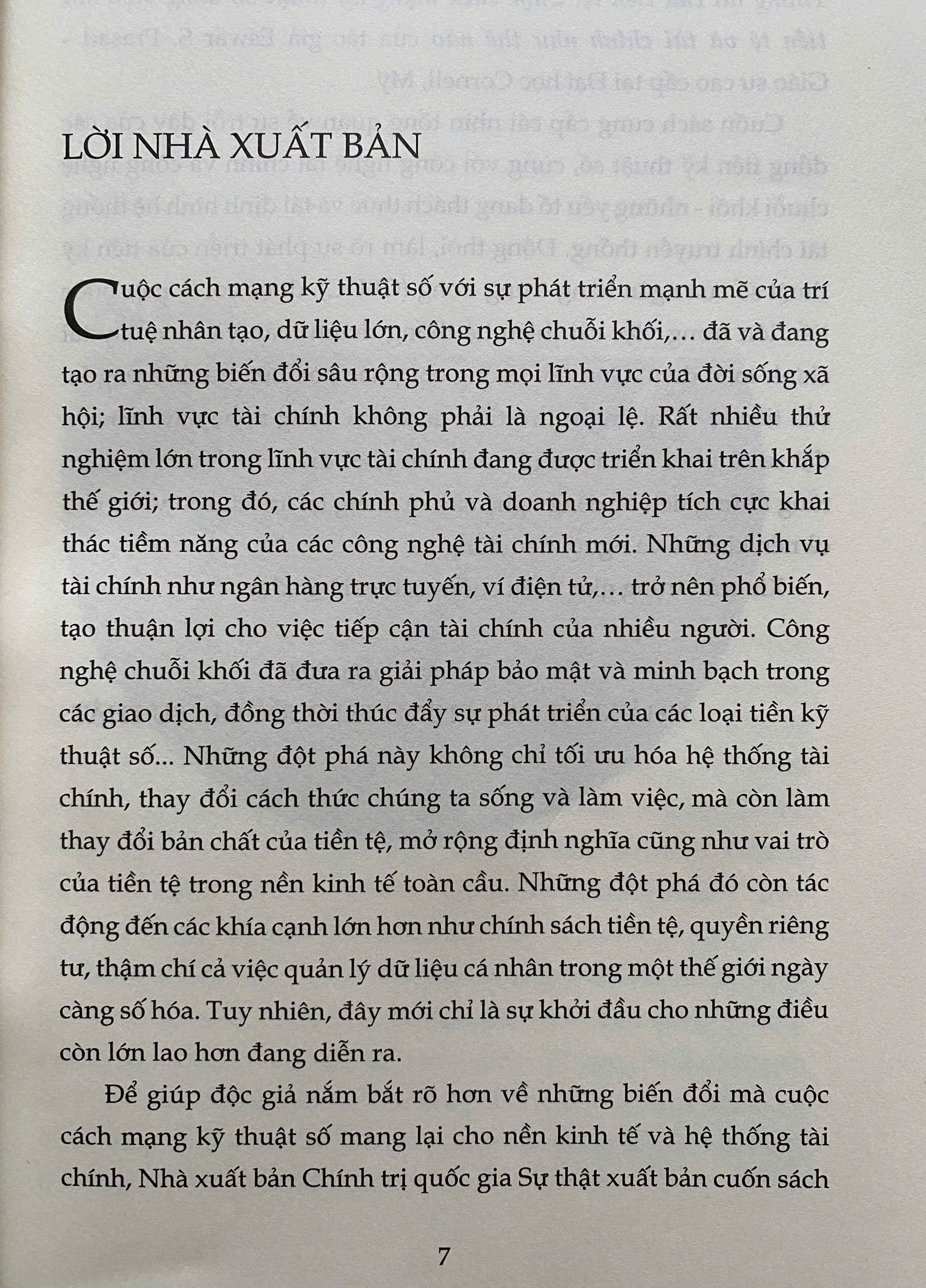 Tương Lai Của Tiền Tệ: Cuộc Cách Mạng Kỹ Thuật Số Đang Biến Đổi Tiền Tệ Và Tài Chính Như Thế Nào