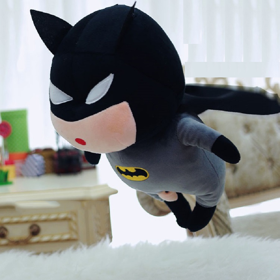 Bé Shin nhồi bông hình batman mạnh mẽ size 40cm