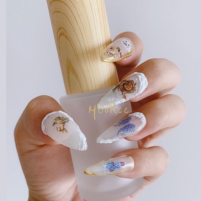 Sticker Nails 3D | Thiên Thần | Hình Dán Móng Tay