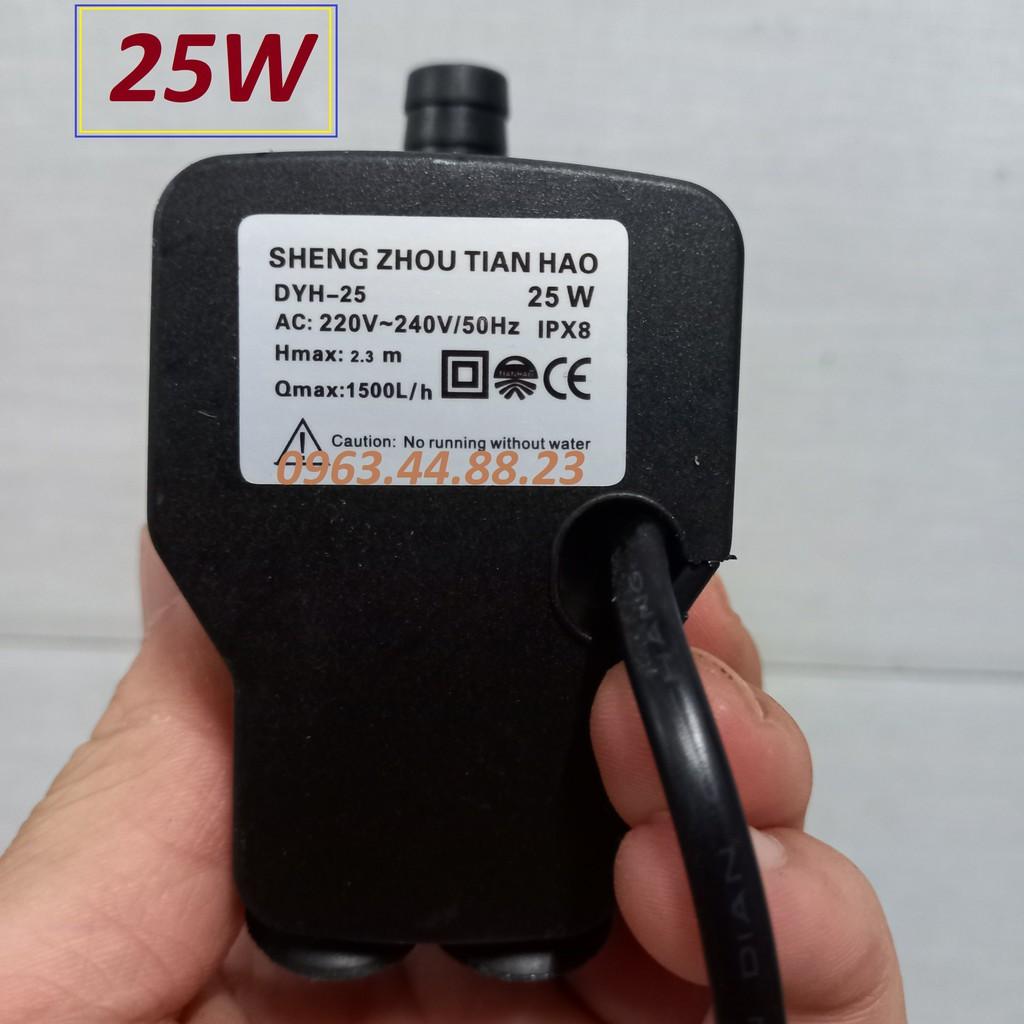 Động cơ bơm nước quạt điều hòa 18W 220V Hmax 1.8m 1000L/h