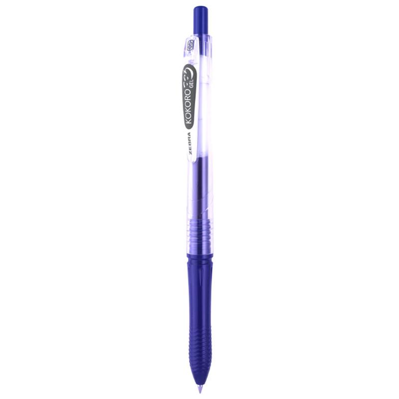 Bút Gel Zebra Kokoro 0.5 mm - Mực Xanh