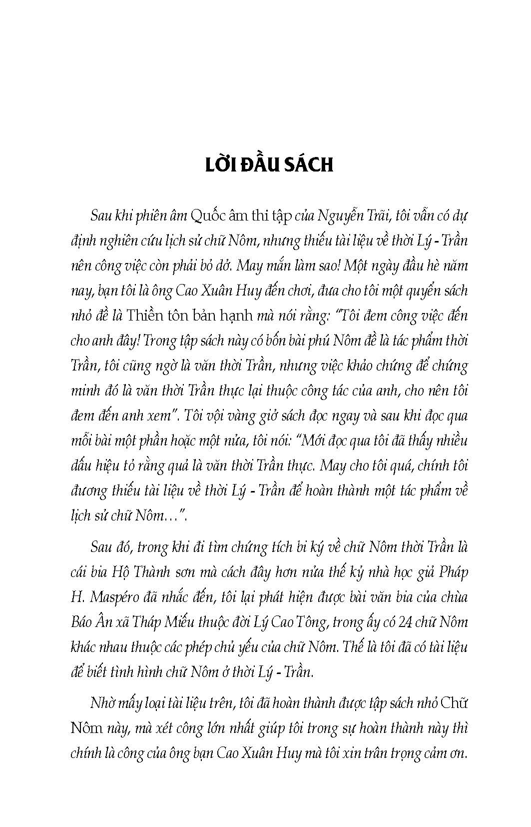 CHỮ NÔM - NGUỒN GỐC, CẤU TẠO, DIỄN BIẾN – Đào Duy Anh – Vietnambook – NXB Tri Thức
