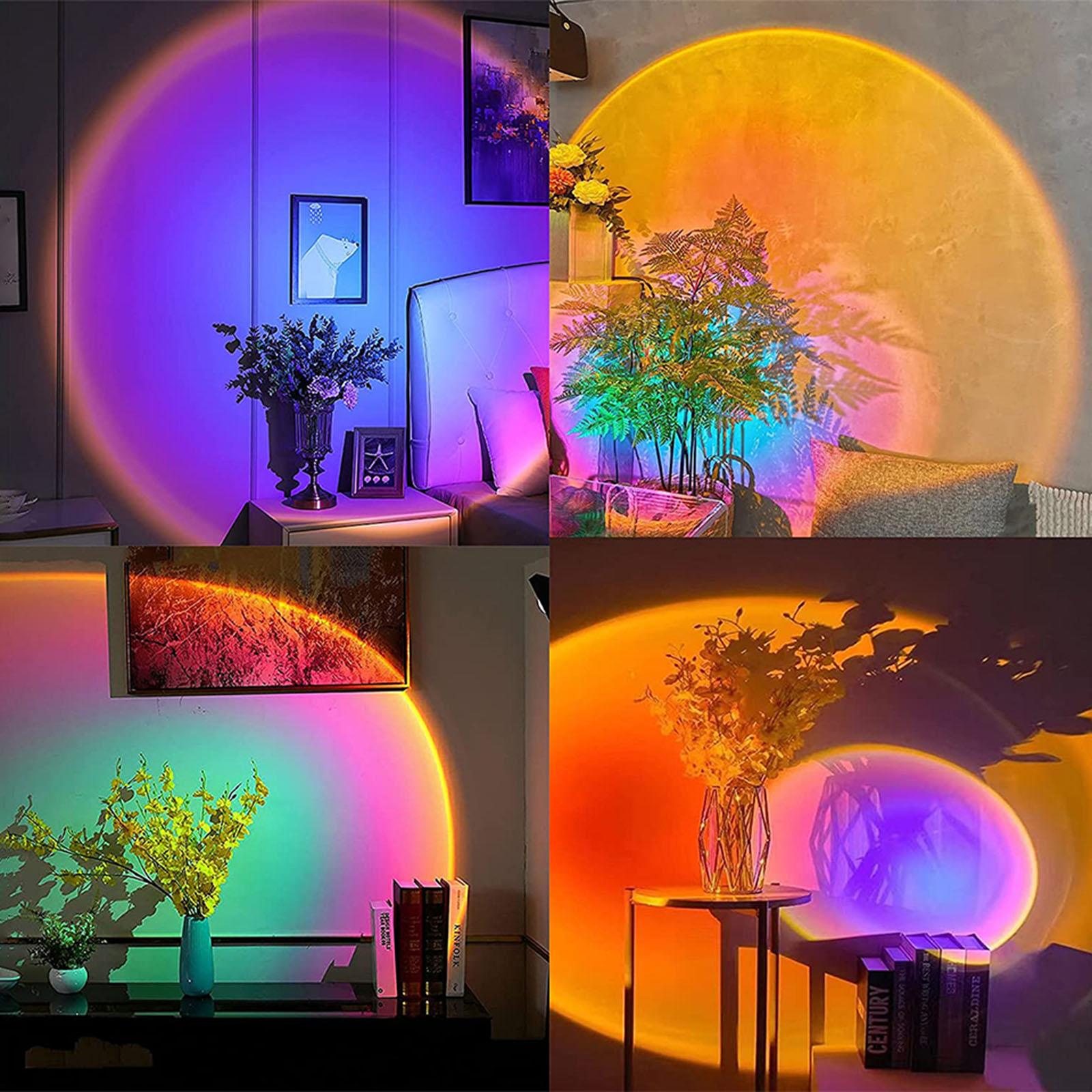 Smart Sunset Projector Projection Atmosphere LED Night Light