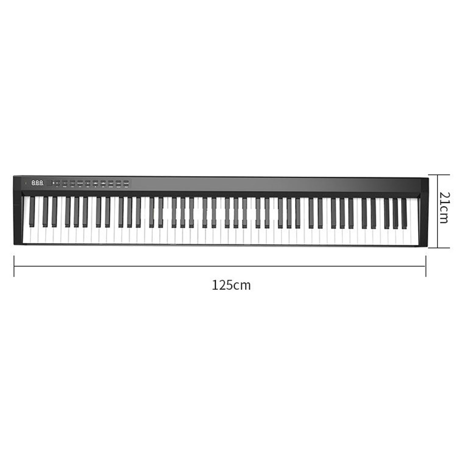 Đàn Piano Điện Konix PH88S - Đàn, Chân, Bao, Nguồn - 88 Phím nặng Cảm ứng lực Có Loa PH88 Hàng Chính Hãng