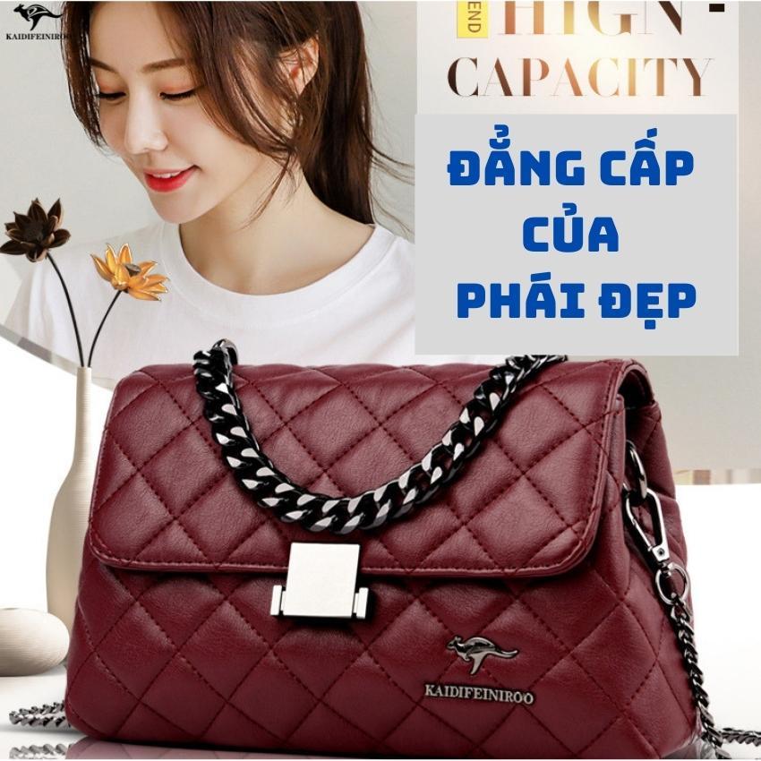 Túi xách nữ công sở thời trang cao cấp Hàn Quốc mini đẹp KAIDIFEINIROO KF02 (8617) Size 25cm