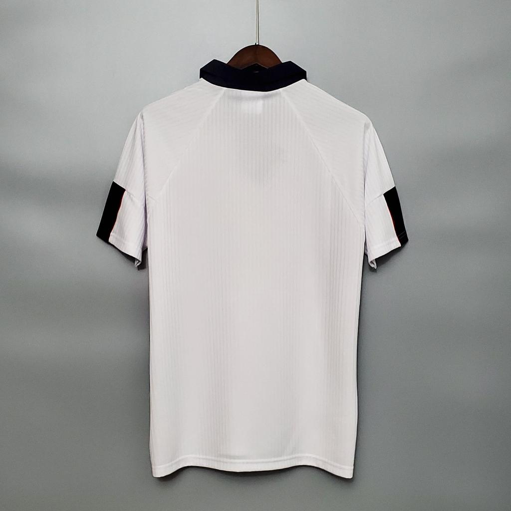 Áo Bóng Đá Retro Tuyển Anh 1998 - Sân Nhà bản cao cấp vải Cotton Polyester