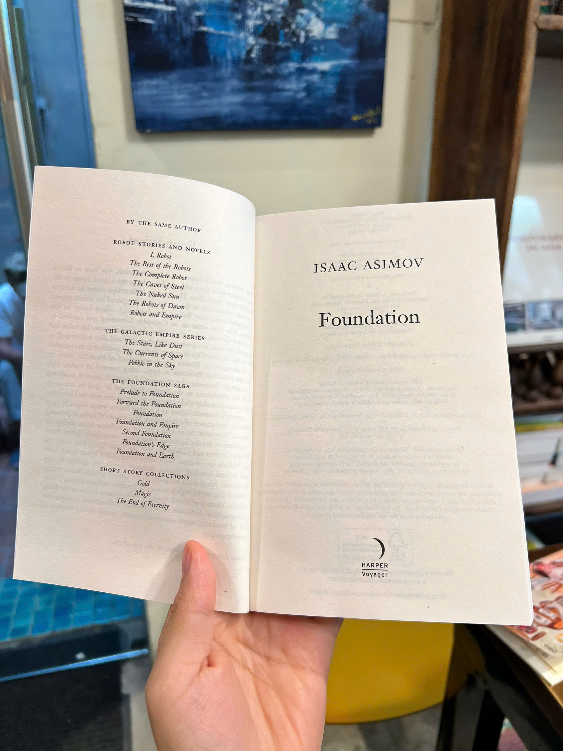 Sách - Foundation (#1) by Isaac Asimov | Science Fiction / Fantasy | Khoa học Viễn tưởng Nhập khẩu