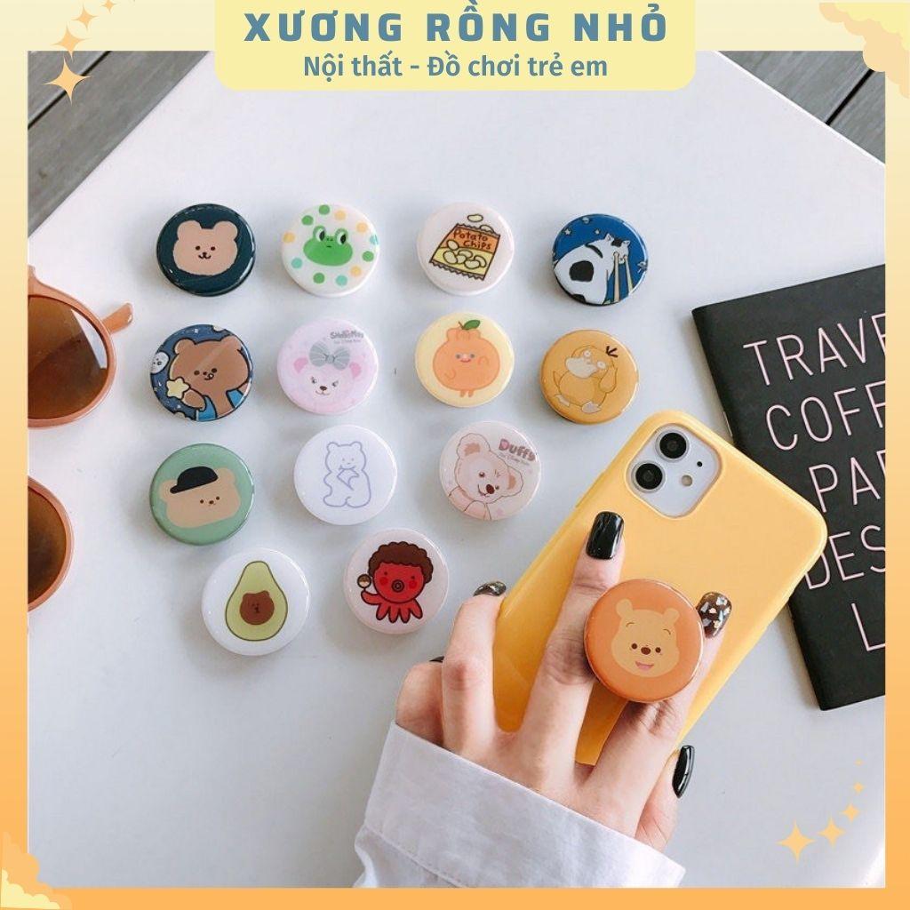 Popsocket / Iring / Giá đỡ điện thoại hoạt tiết hình thú dễ thương – Phụ kiện điện thoại