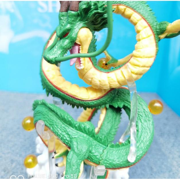 Mô hình 7 viên ngọc rồng Dragon ball rồng thiên trái đất Shenron màu đậm sắc nét rất đẹp 15cm