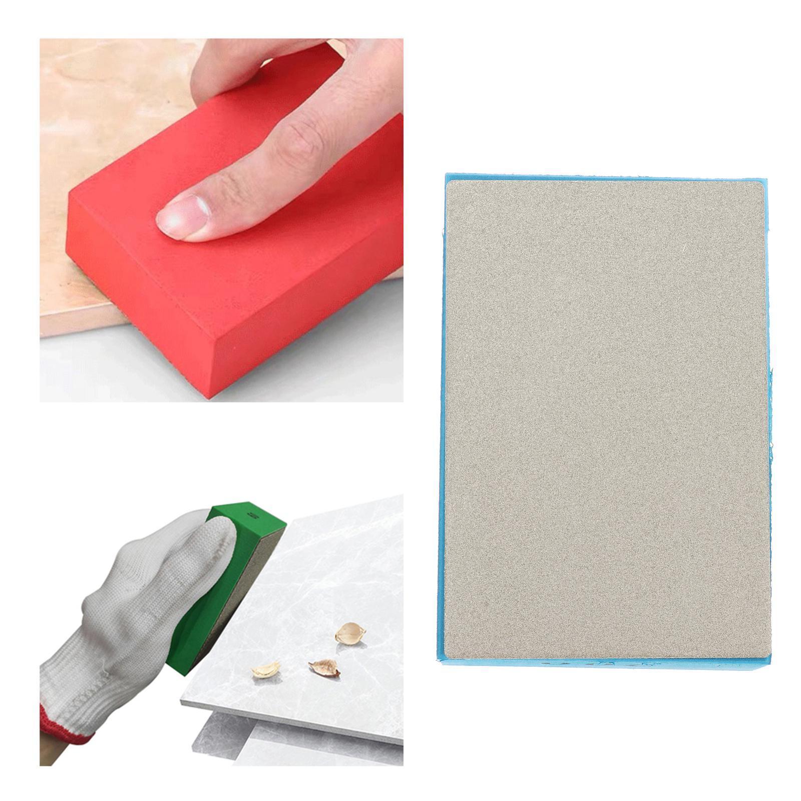 2 Pcs Diamond Polishing Hand Pads Block Granite Marble Glass Polishing 200