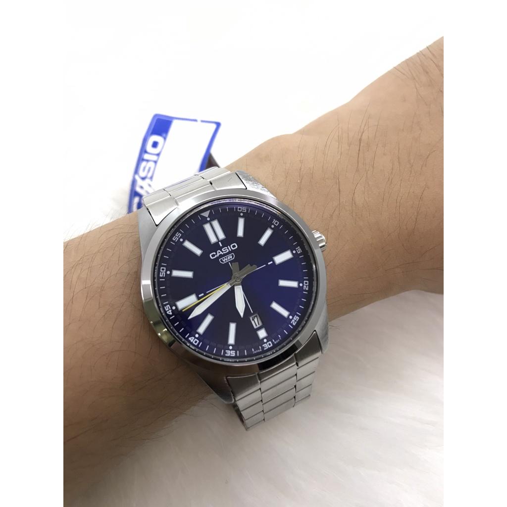 Đồng Hồ Nam Dây Thép Casio Standard MTP-VD02D-2EUDF Chính Hãng - MTP-VD02D-2E