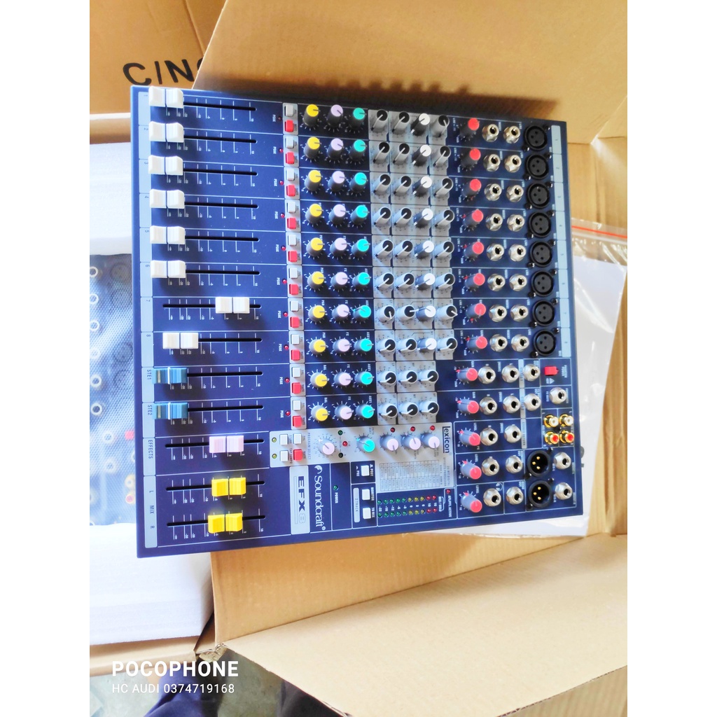 BÁN LỖ lấy tương tác ... Bàn Mixer Soundcraft EFX8 bàn trộn âm EFX 8 loại 1