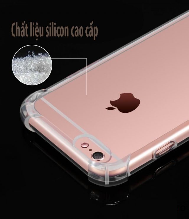 Ốp lưng dẻo trong chống sốc cao cấp dành cho iPhone 6