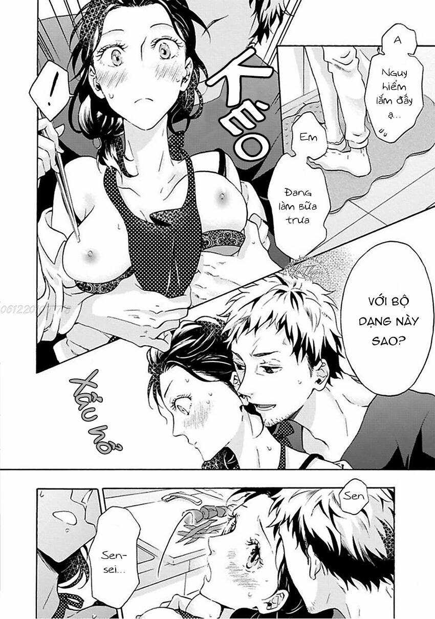 biên tập viên mộng mơ và tiểu thuyết gia chán đời chapter 3 8