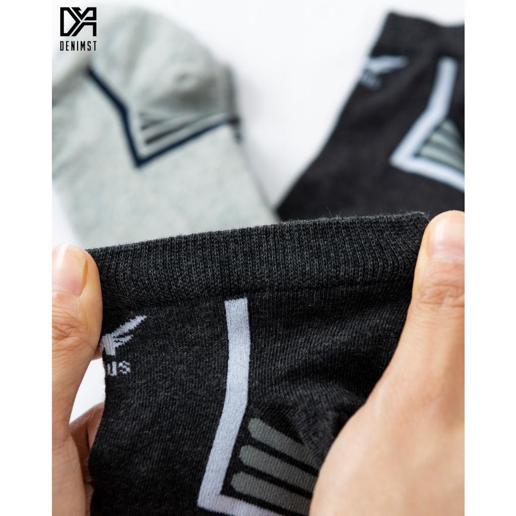 Tất Nam Mplus DENIMST 05 Cotton, Mềm Mại, Dày Dặn, Đa Dạng Màu Sắc, Form Free Size