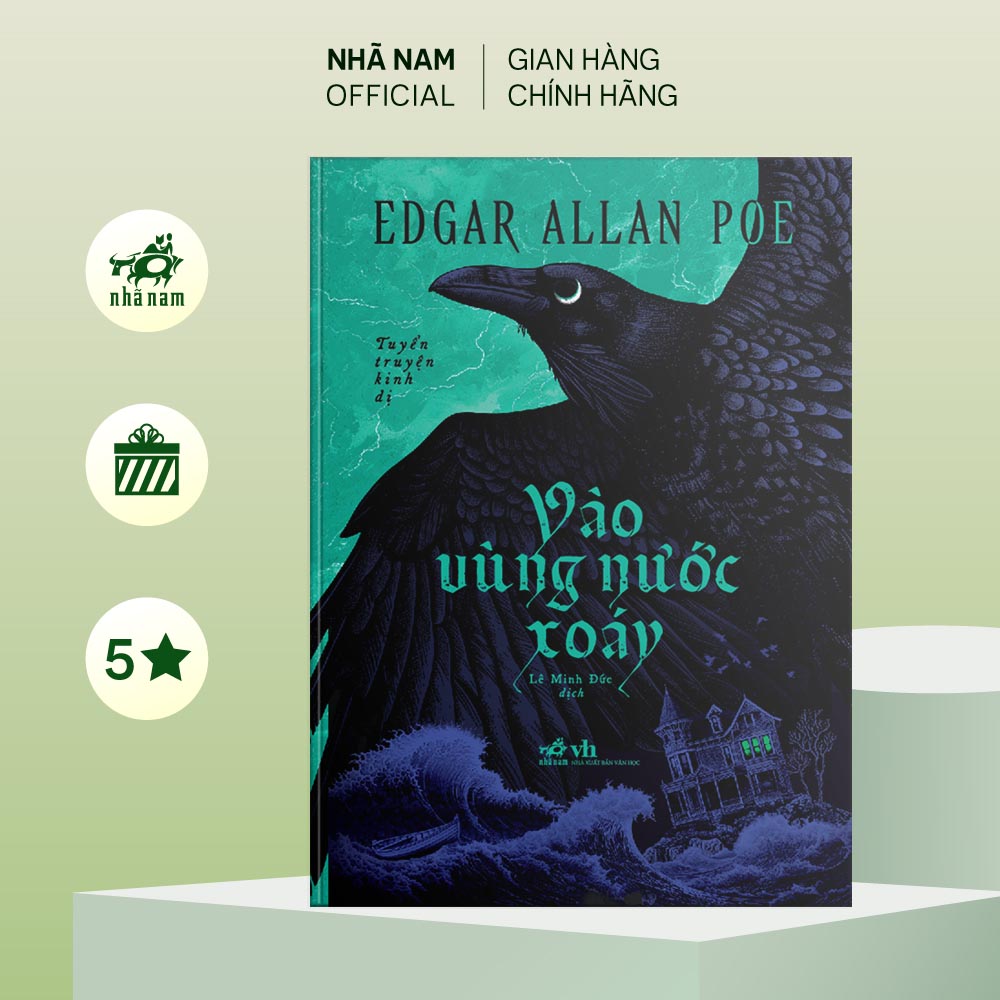 Sách - Vào vùng nước xoáy: Tuyển truyện kinh dị kinh điển (Edgar Allan Poe) (Nhã Nam Official)