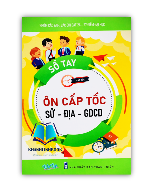 Sách - Sổ tay ôn cấp tốc sử địa giáo dục công dân