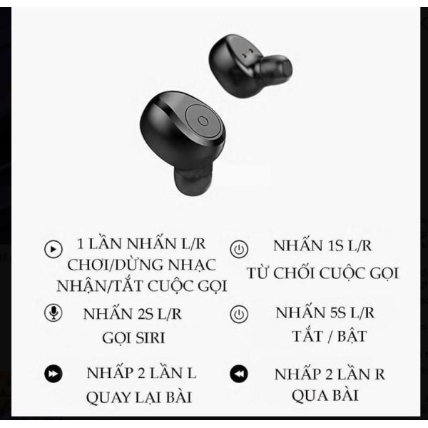 Tai Nghe Bluetooth  5.0 TWS S11 nhét tai Chống Nước chống ồn hiêu quả