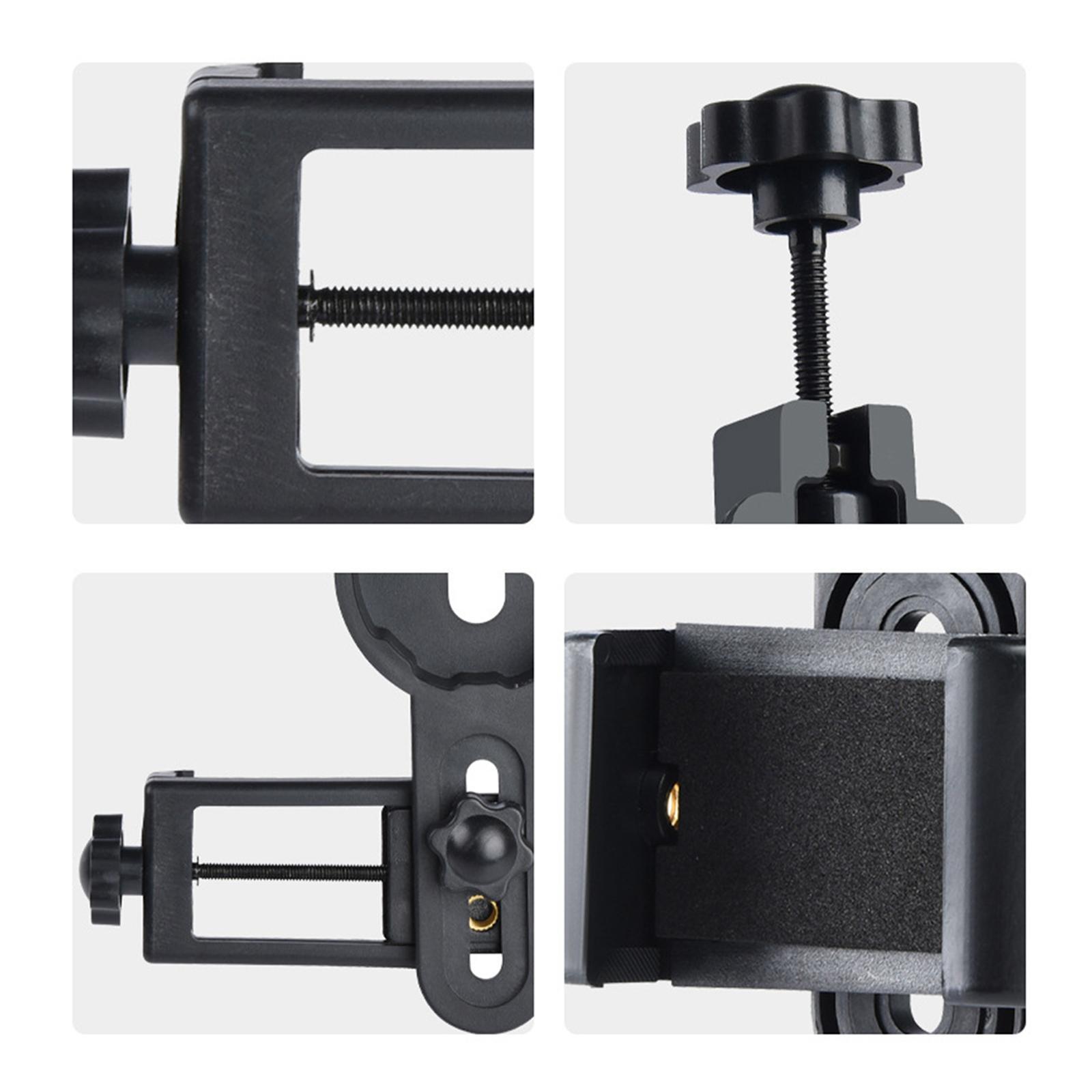 Cell Phone Photography Holder Accessories Adjustable Stable for Binoculars