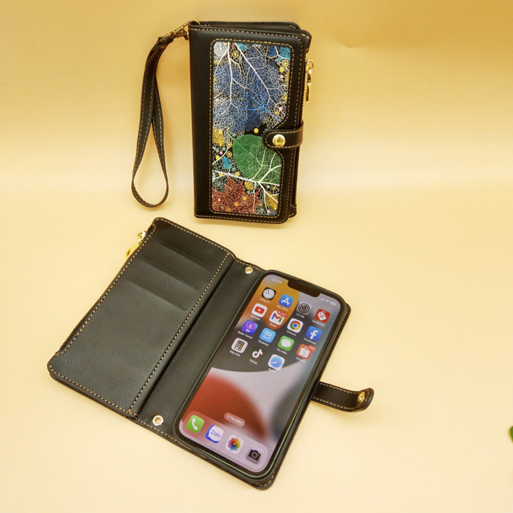 Ốp lưng điện thoại kiêm ví cầm tay cho Iphone 13, 13pro, 13Prmax - A142