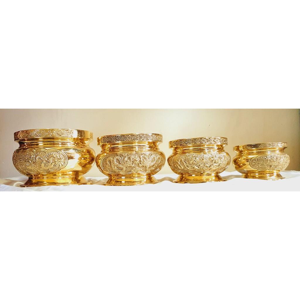 Bát Hương , bát nhang , lư hương Bằng Đồng Ảnh thật chụp bởi Shop .
