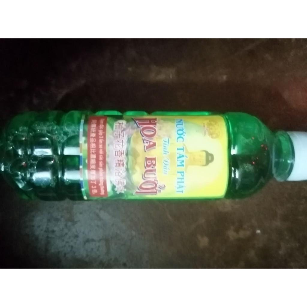 nước tắm phật lau bàn thờ tinh dầu hoa bưởi 500ml