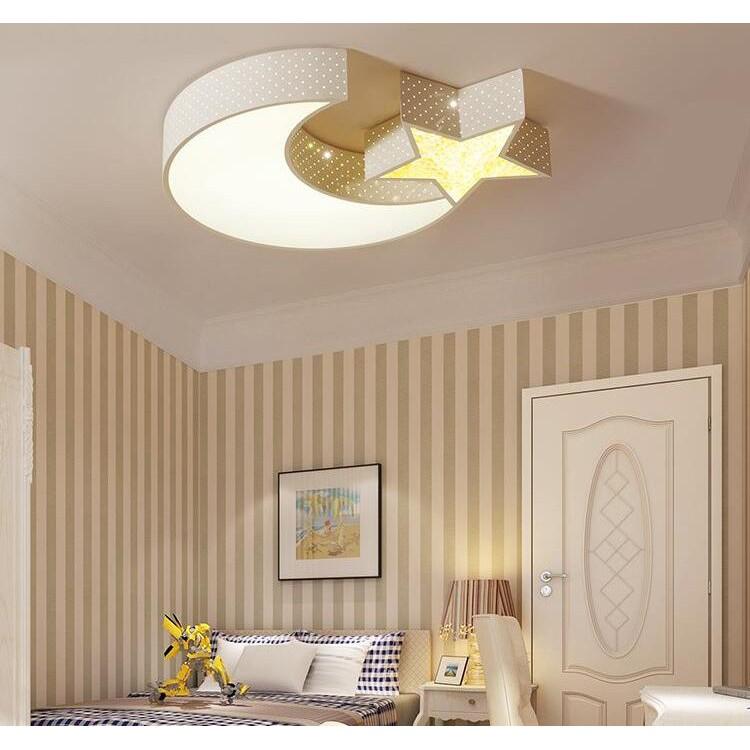 Đèn trần KINST D550mm kiểu dáng độc đáo với 3 chế độ ánh sáng hiện đại - kèm điều khiển từ xa - .