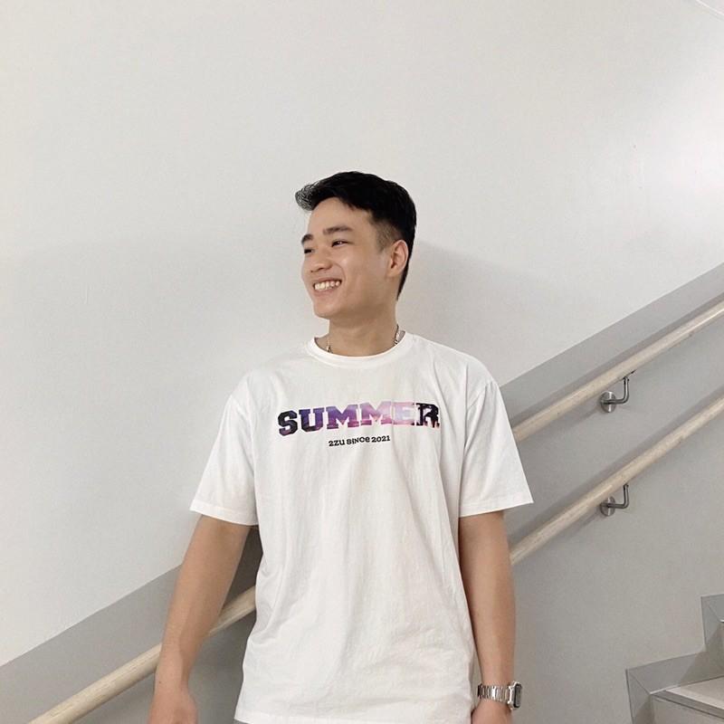 Áo phông cotton co giãn 4 chiều unisex-Summer.