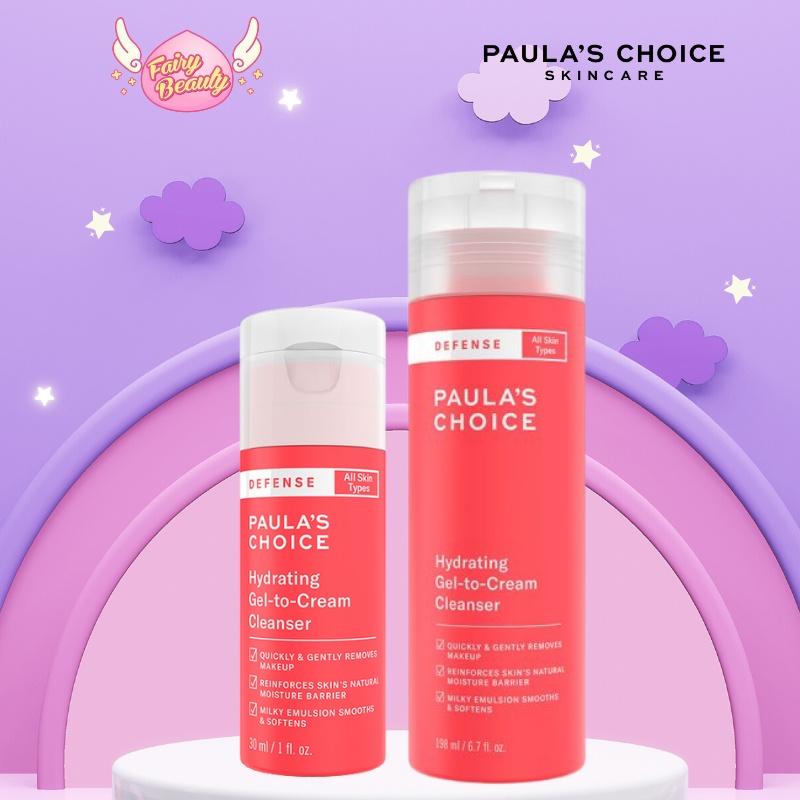 Hình ảnh Sữa Rửa Mặt Bảo Vệ, Tăng Đề Kháng Mọi Loại Da Paula's Choice Defense Hydrating Gel To Cream Cleanser 198ml (Mã 2210)