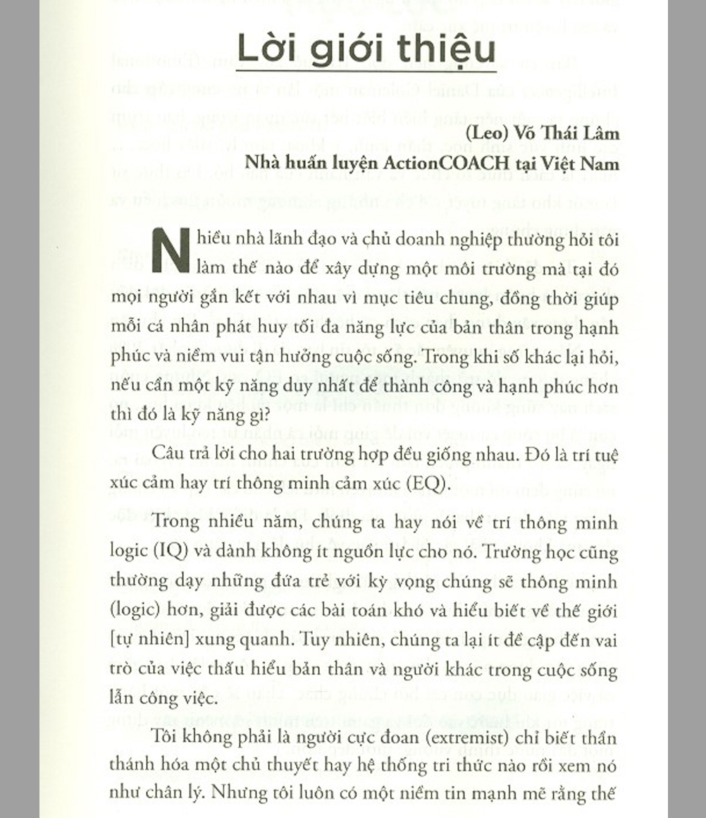 Trí Tuệ Xúc Cảm