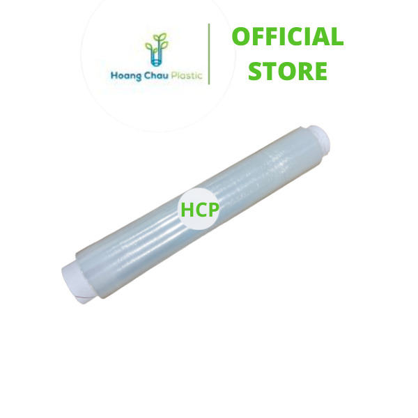 COMBO Màng bọc thực phẩm Hoàng Châu Plastic ( HCP ) 30CM X 100M và 2 lõi màng bọc thực phẩm 100m -Nhựa PE- Dùng được cho lò vi sóng -Không chất phụ gia tạo dẻo- Không chứa DEHA/DEHP - An toàn cho sức khỏe- Thân thiện với môi trường