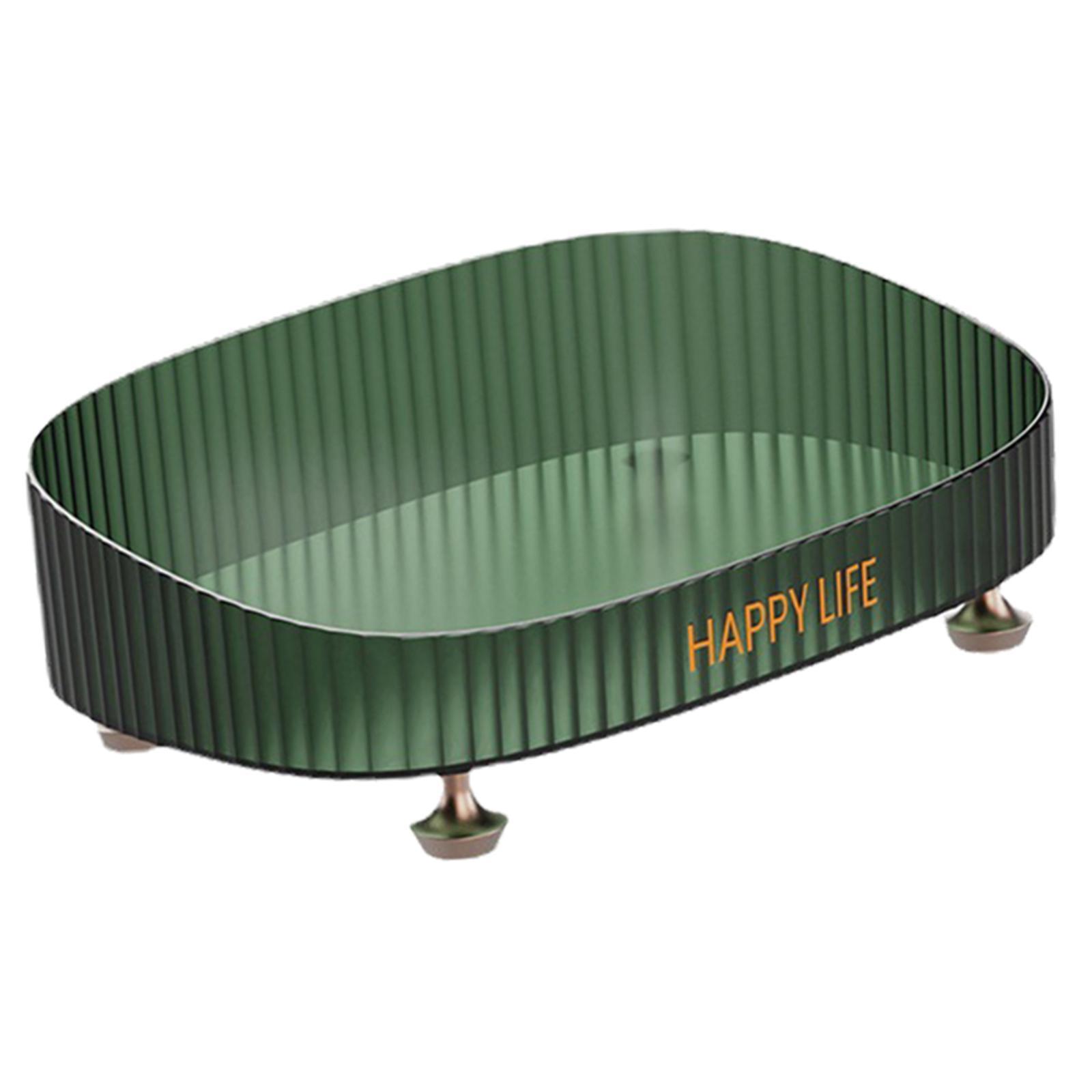 Vanity Tray Decorative Box Jewelry Trinket Display Storage Organizer