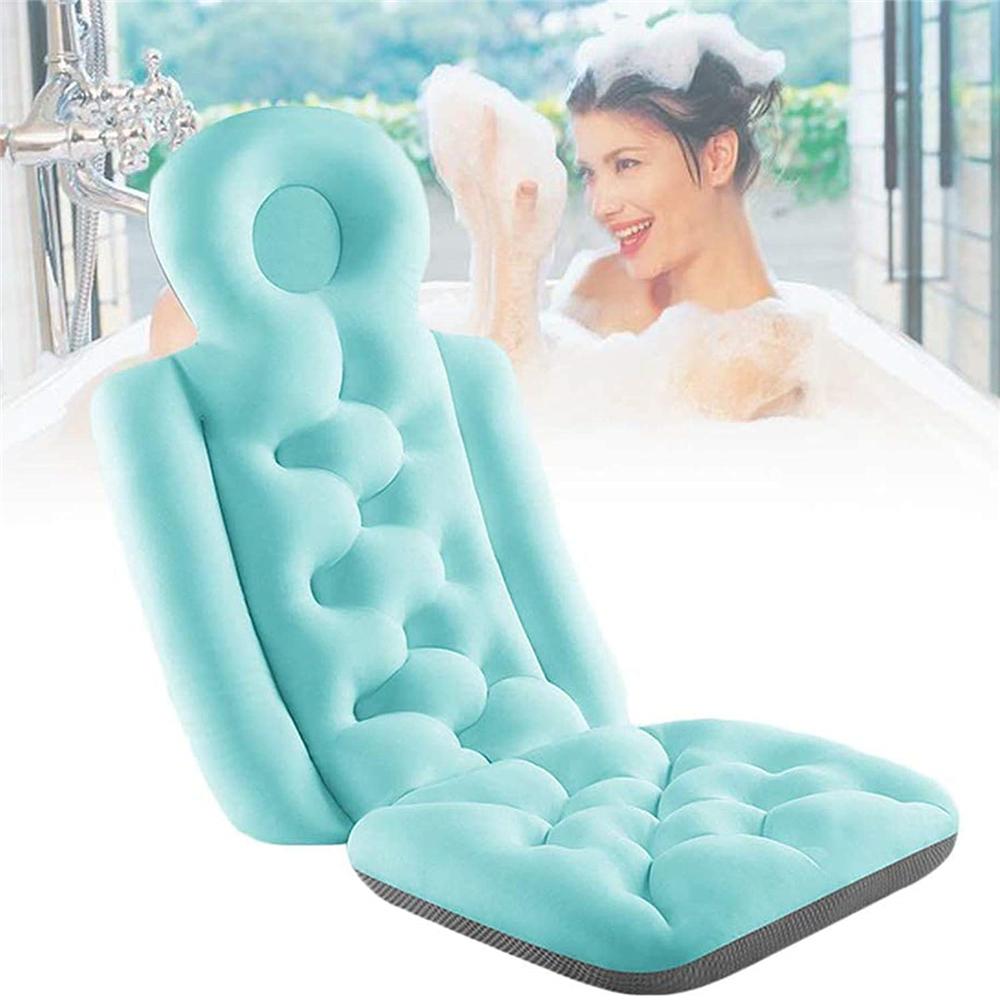 Sữa Tắm Gối Đệm Thoải Mái Spa Tắm Miếng Lót Bồn Tắm Đệm Chống Trơn Trượt Chống Nước Cổ & Lưng Thư Giãn Phòng Tắm Cung Cấp