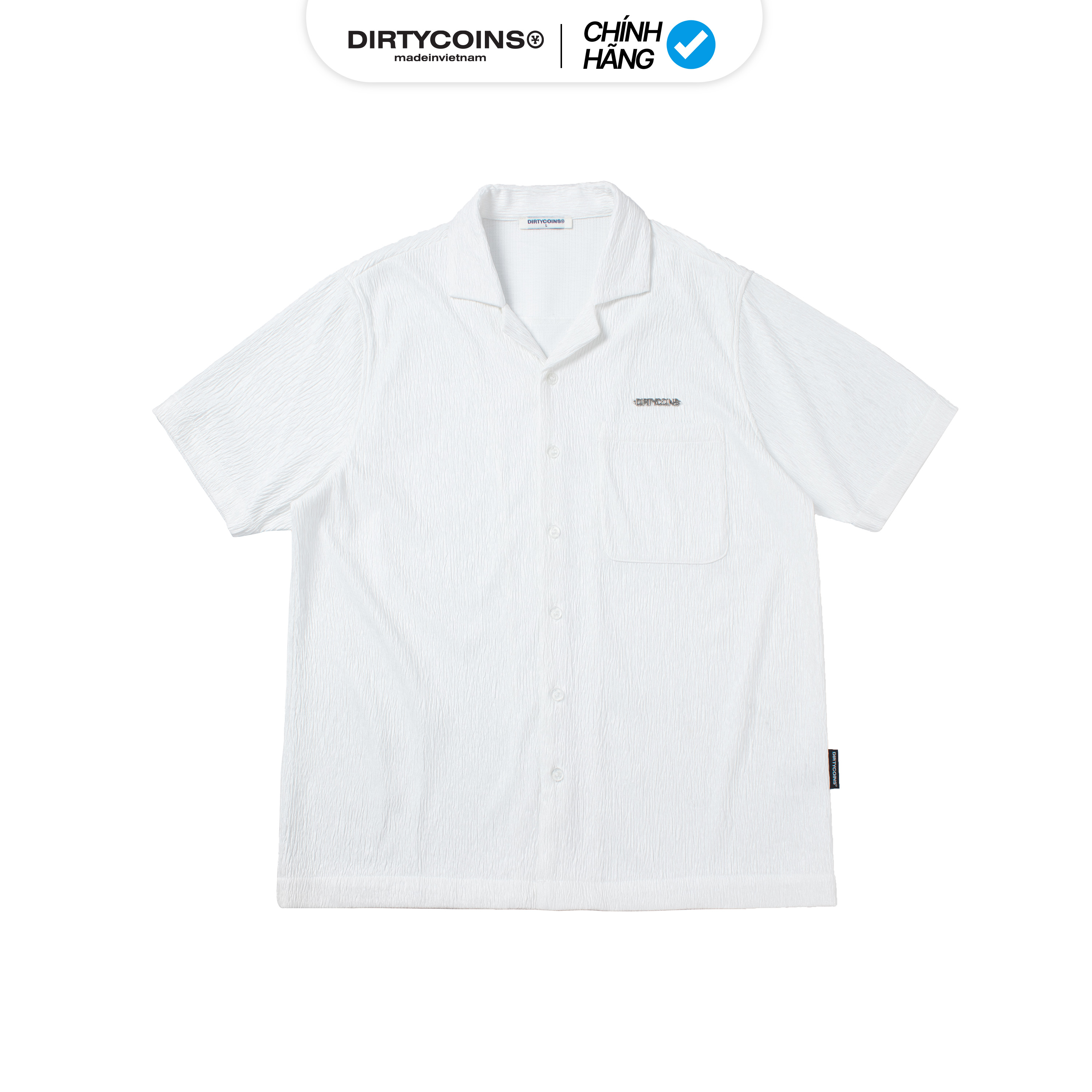 Áo Sơmi Cuban Shirt - White