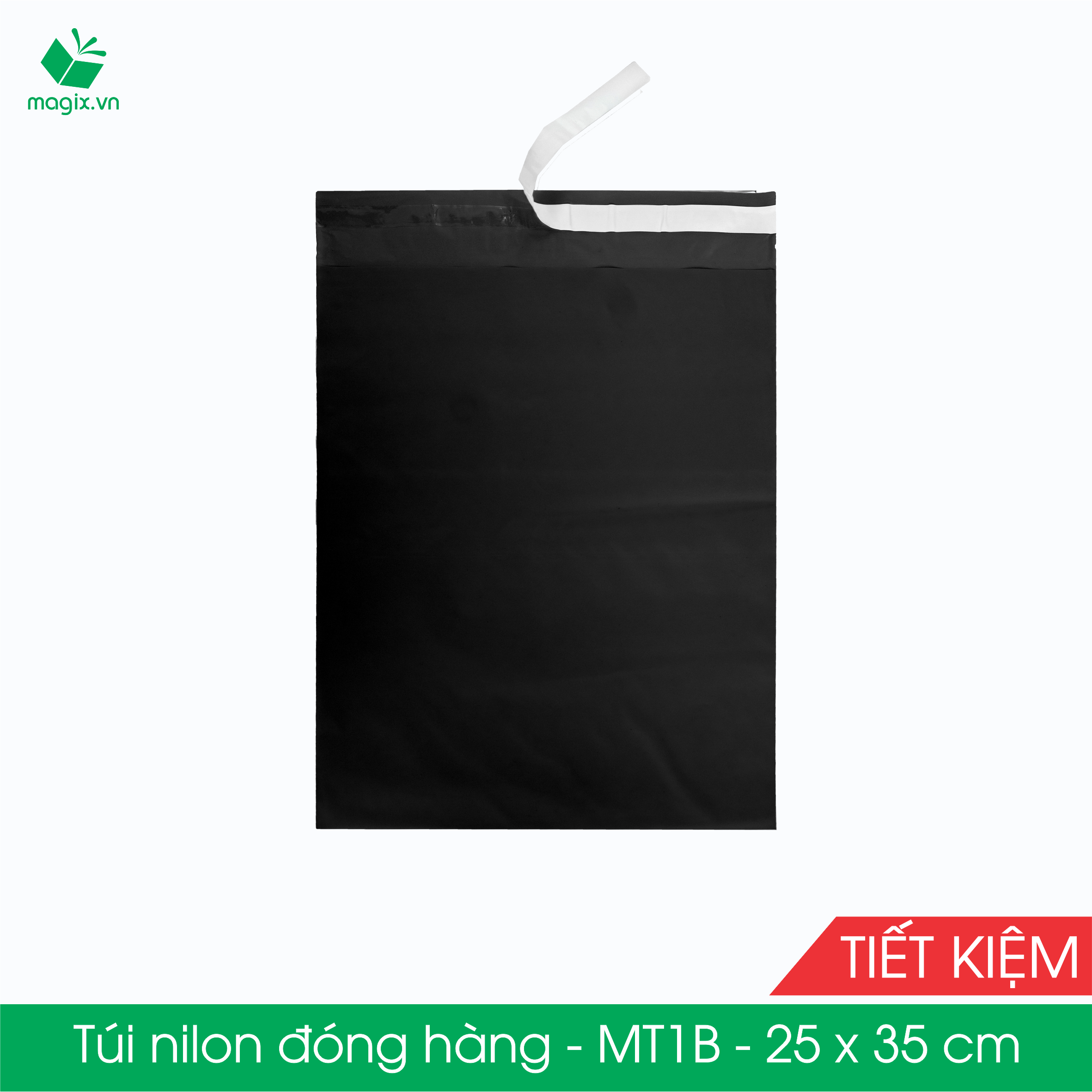 MT1X - 25x35 cm - Túi nilon gói hàng - 500 túi niêm phong đóng hàng