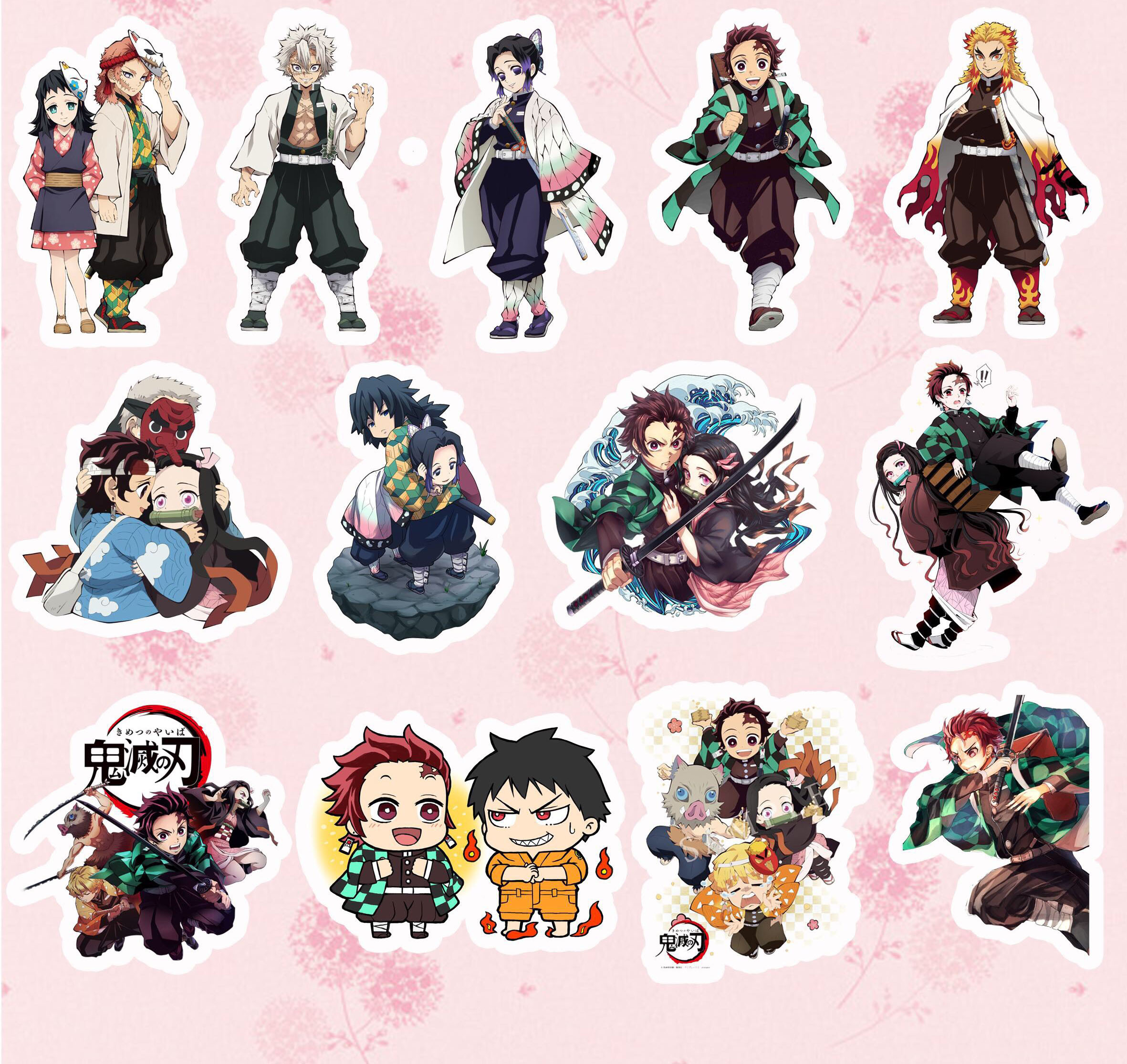 ảnh sticker Kimetsu no Yaiba 13 - 16  ảnh