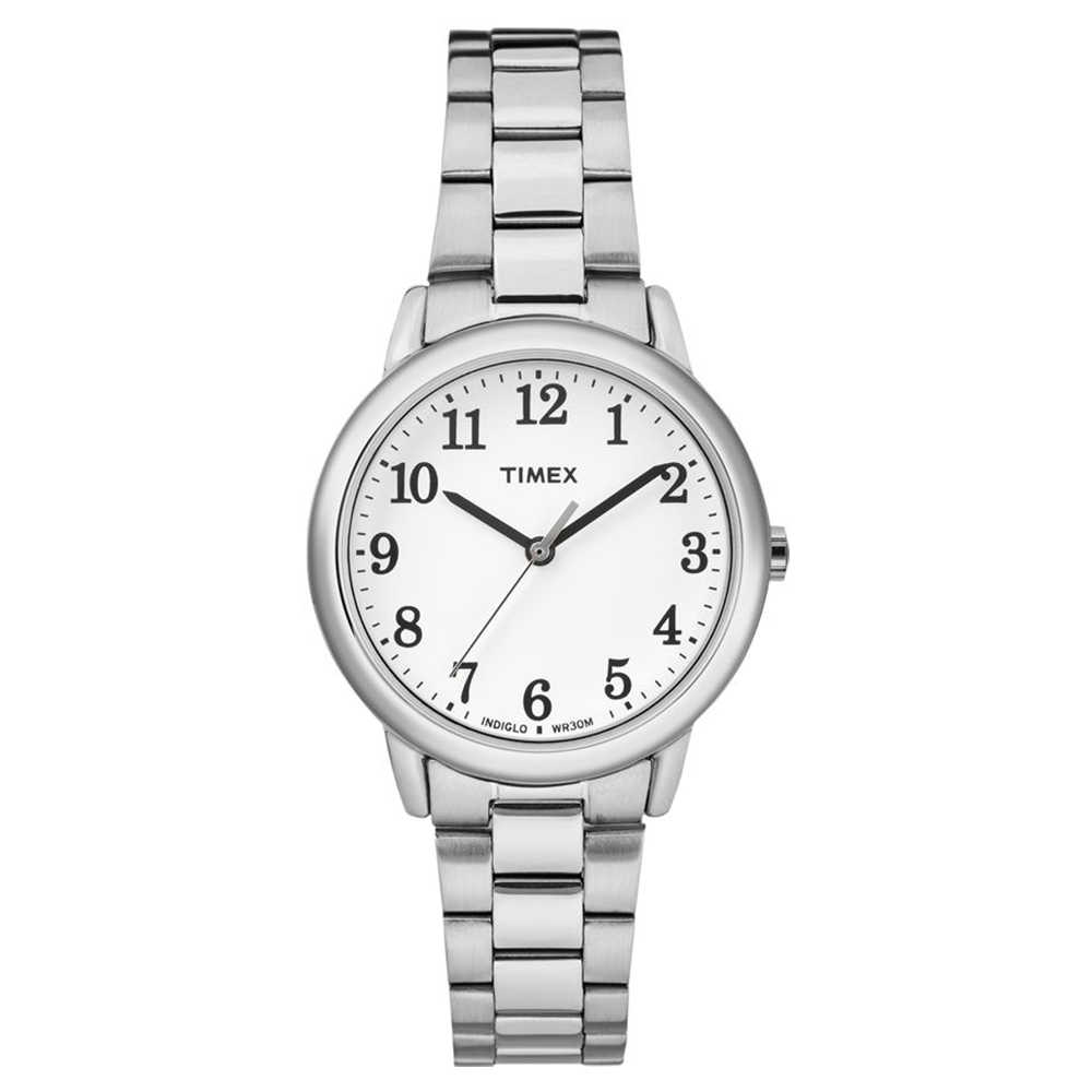 Đông hồ Nữ dây kim loại Timex Easy Reader 30mm - TW2R23700