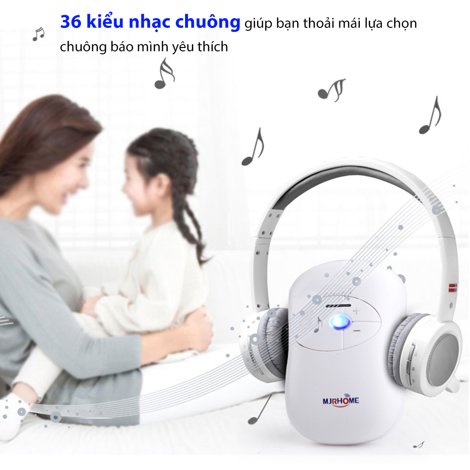 Chuông Cửa Chống Nước Không Dây Báo Khách Thông Minh