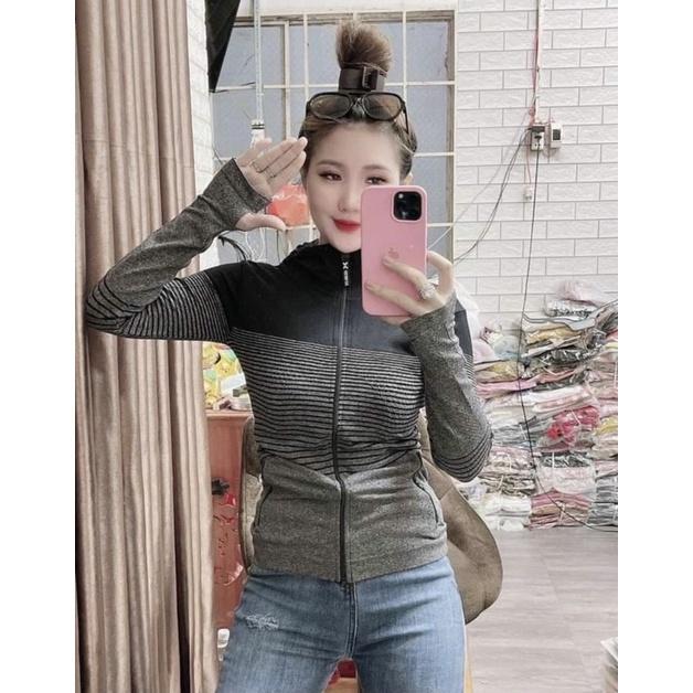 Áo khoác dệt kim Quảng Châu siêu xịn mịn mát - size 40-60kg