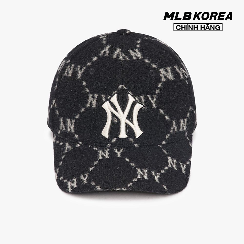 MLB - Nón bóng chày unisex Dia Monogram Wool 3ACPMW126-50BKS